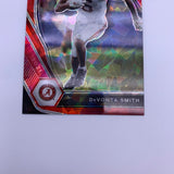 DeVonta Smith 2021 Prizm RC Red Cracked Ice