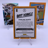 Starling Marte 2015 Donruss Bat Kings Relic