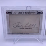 Paul Lindblad 2013 Leaf  Pride of the Yankees Auto #’d 01/10