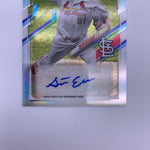 Seth Elledge 2021 Topps Chrome RC Refractor Auto