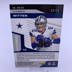 Jason Witten 2019 Obsidian Atomic Material #’d /75