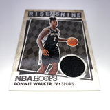 Lonnie Walker IV 2018 NBA Hoops Rise N Shine Rookie Relic