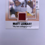 Reggie Bush/Matt Leinart 2006 Sage College Jersey Bronze Parallel