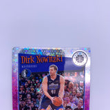 Dirk Nowitzki 2016 Excalibur Coat to Arms Blue Die Cut