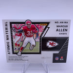 Marcus Allen 2021 Obsidian Atomic Material #’d 62/100