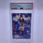 PSA 8 Michael Jordan 1998 Fleer Plus Factor