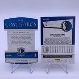 Dirk Nowitzki 2016 Excalibur Coat to Arms Blue Die Cut