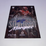 Marquez Stevenson 2021 Luminance RC Auto #’d 035/349