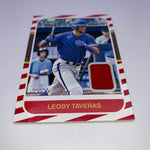 Leody Taveras 2021 Donruss ‘87 Retro Materials #’d 26/99