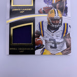 Odell Beckham Jr/Jarvis Landry 2015 Immaculate Collection Dual Relic #’d 7/99