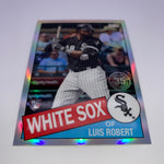 Luis Robert 2020 Topps Chrome RC Refractor ‘85 Anniversary