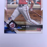 Juan Soto 2018 Topps Holiday Bowman RC