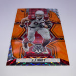 JJ Watt 2021 Select Neon Green Prizm Die Cut #’d 177/349