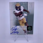 Dion Lewis Upper Deck SP Authentic RC Auto