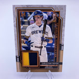 Christian Yelich 2021 Museum Collection Meaningful Materials #’d 31/35