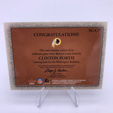 Clinton Portis 2004 Fleer Showcase Grace Relic