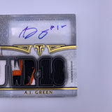 AJ Green 2015 Triple Threads 6 Piece Auto/Relic #’d 1/18