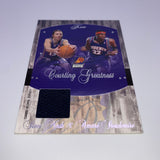 Steve Nash/Amar’e Stoudemire 2004 Flair Courting Greatness Relic #’d 20/150