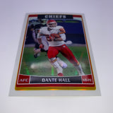 Donte Hall 2004 Fleer inScribed Names of the Game Relic