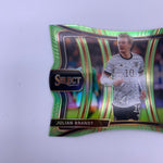 Julian Brandt 2020 Select Euro Die Cut Neon Green #’d 19/149