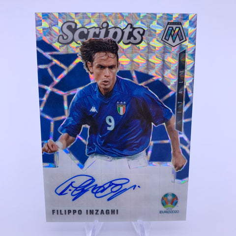 Filippo Inzaghi 2020 Mosaic Euro Scripts Prizm