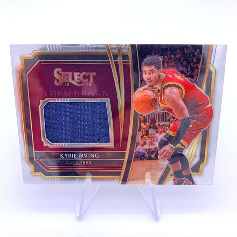 Kyrie Irving 2019 Select Throwback Relic