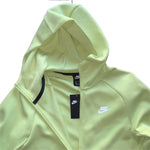 Nike Tech Fleece Taped Full Zip Hoodie “Lime Green”