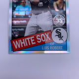 Luis Robert 2020 Topps Chrome RC Refractor ‘85 Anniversary