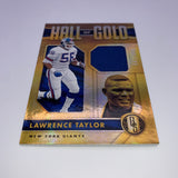 Lawrence Taylor 2020 Gold Standard Hall of Gold Relic #’d 98/199