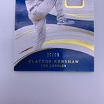 Clayton Kershaw 2020 Immaculate Collection #’d /99