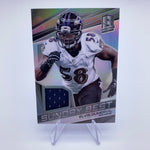 Elvis Dumervil 2015 Spectra Sunday Best Relic Silver Prizm #’d 108/199