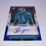 Shaq Thompson 2015 Prizm RC Auto Red White Blue Prizm