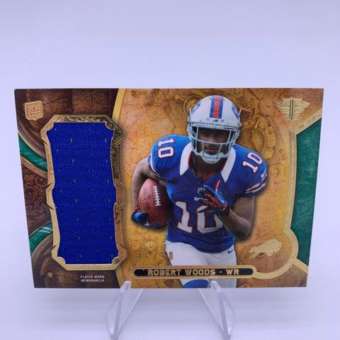 Robert Woods 2013 Topps Triple Threads Rookie Jersey #’d 35/50