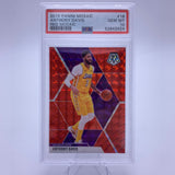 PSA 10 Anthony Davis 2019 Mosaic Red Mosaic Prizm