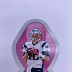 Tom Brady 2015 Crown Royale Pink Ribbon Die Cut