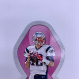 Tom Brady 2015 Crown Royale Pink Ribbon Die Cut