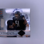 Dick Butkus 2004 Leaf Limited Limited Threads Dual Relic #’d 42/50