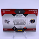 Chris Johnson/Steven Jackson 2010 Prestige Dual Relic #’d /250