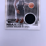 Lonnie Walker IV 2018 NBA Hoops Rise N Shine Rookie Relic