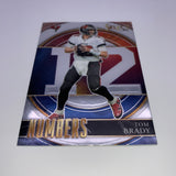 Tom Brady 2021 Select Red Yellow Die Cut Bundle