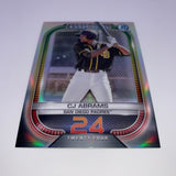 CJ Abrams 2020 Bowman Chrome Top 100 Atomic Refractor #’d 134/150