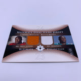 Cadillac Williams/Ronnie Brown 2005 UD Dual Game Jersey RC Relic #'d 6/50