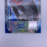 Tyson Campbell 2021 Leaf Metal Draft RC Auto #’d 36/40