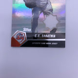 CC Sabathia 2004 Topps Clubhouse Jersey Relic