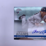 Chance Adams 2019 Topps Chrome RC Auto