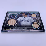 Edgar Martinez 2020 Topps Tribute Triple Relic #’d /150