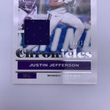 Justin Jefferson 2021 Chronicles Patch #’d 64/199