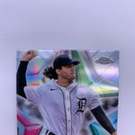 Casey Mize 2021 Spectra High Voltage Silver Prizm Relic