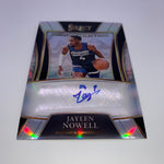 Jaylen Nowell 2021 Select Signature Selections Silver Prizm