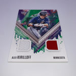 Alex Kirilloff 2021 Diamond Kings Rookie Materials Dual Relic